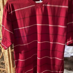 TRUE ROCK Red Short Sleeve Tee Classic Style